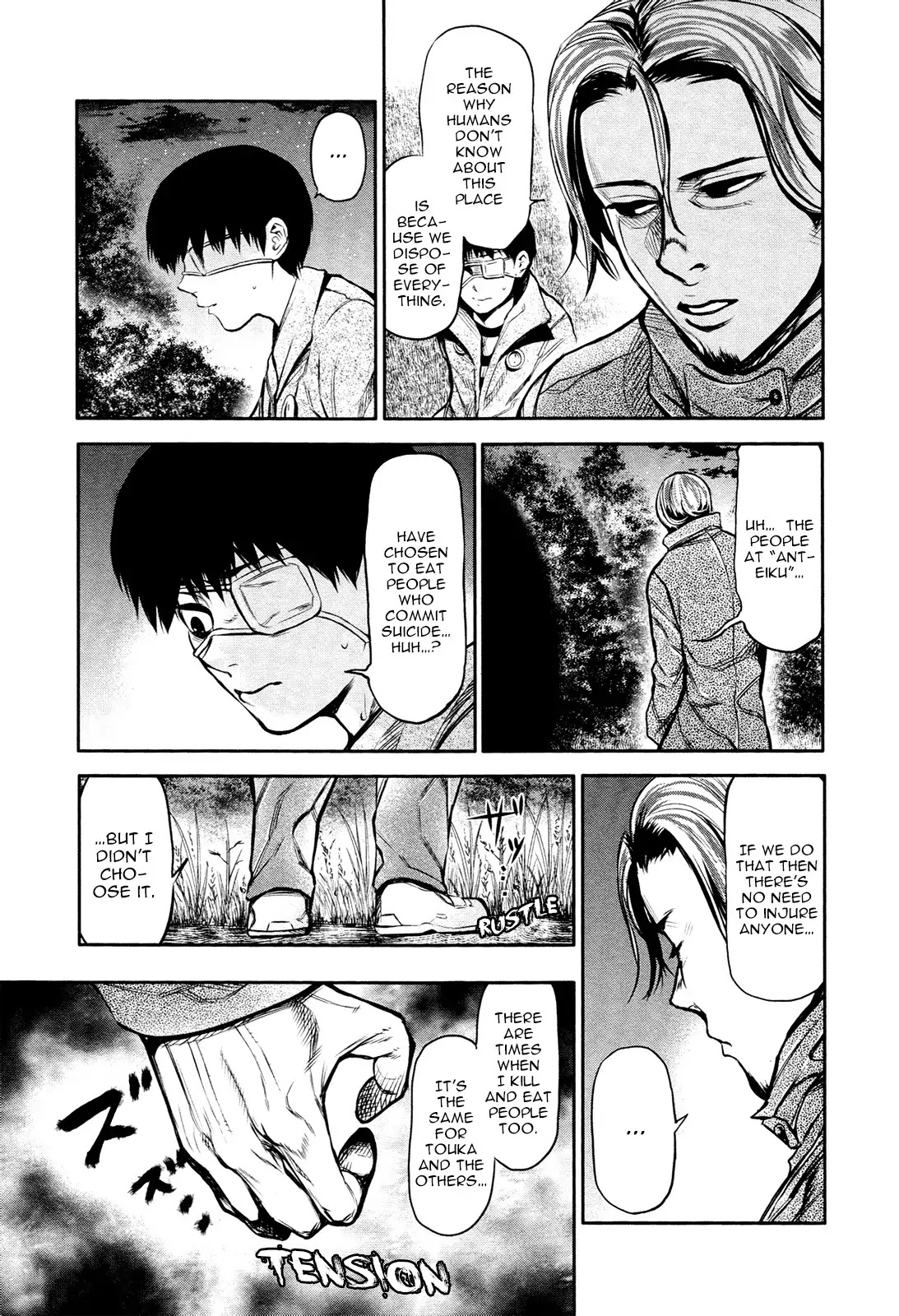 Tokyo Ghoul Chapter 13 page 6 - Chapter 13: Dove