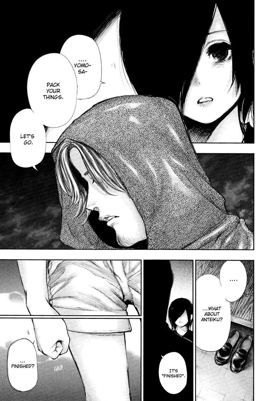 Tokyo Ghoul Chapter 130 page 4 - Chapter 130: Victory Obssesion