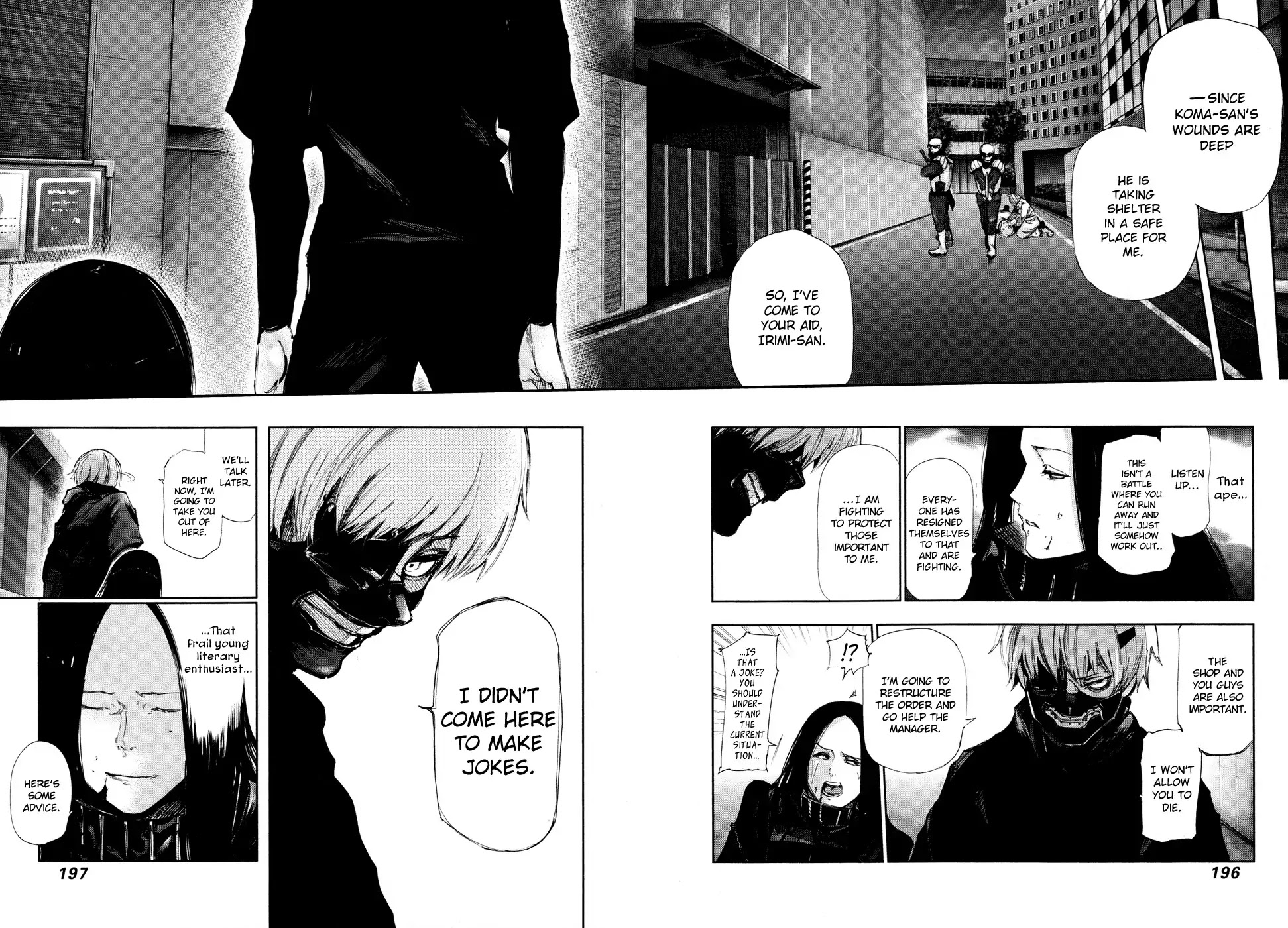 Tokyo Ghoul Chapter 132 page 6 - Chapter 132: Festival