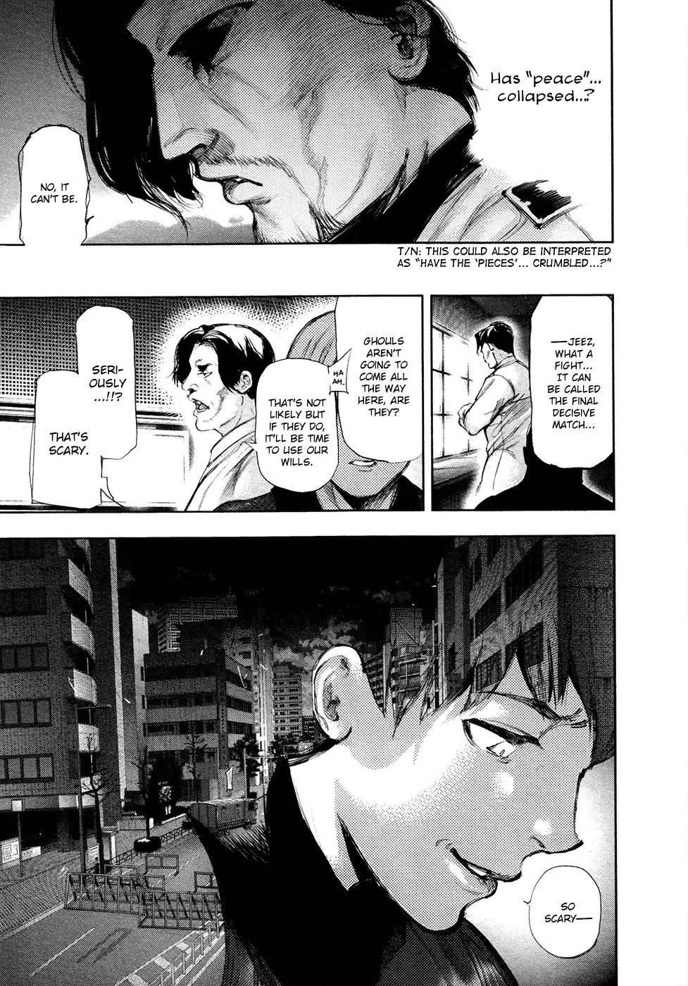 Tokyo Ghoul Chapter 133 page 12 - Chapter 133: Breaking a Mass