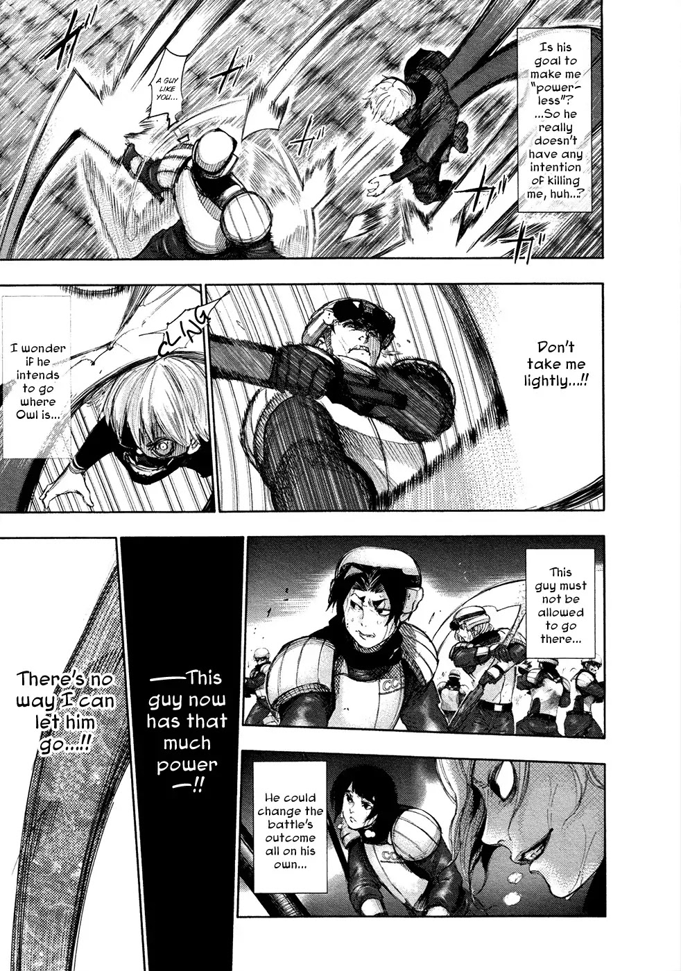 Tokyo Ghoul Chapter 133 page 14 - Chapter 133: Breaking a Mass
