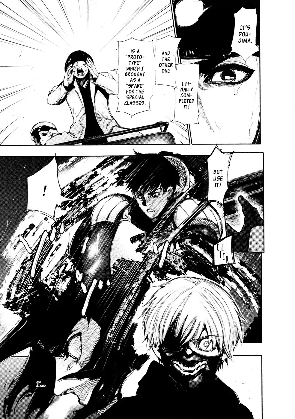 Tokyo Ghoul Chapter 133 page 17 - Chapter 133: Breaking a Mass