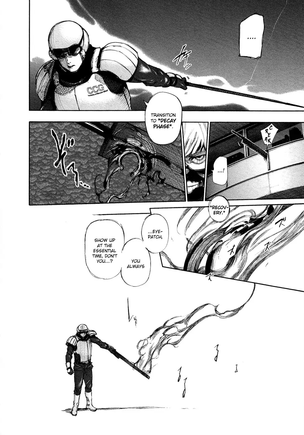 Tokyo Ghoul Chapter 133 page 6 - Chapter 133: Breaking a Mass