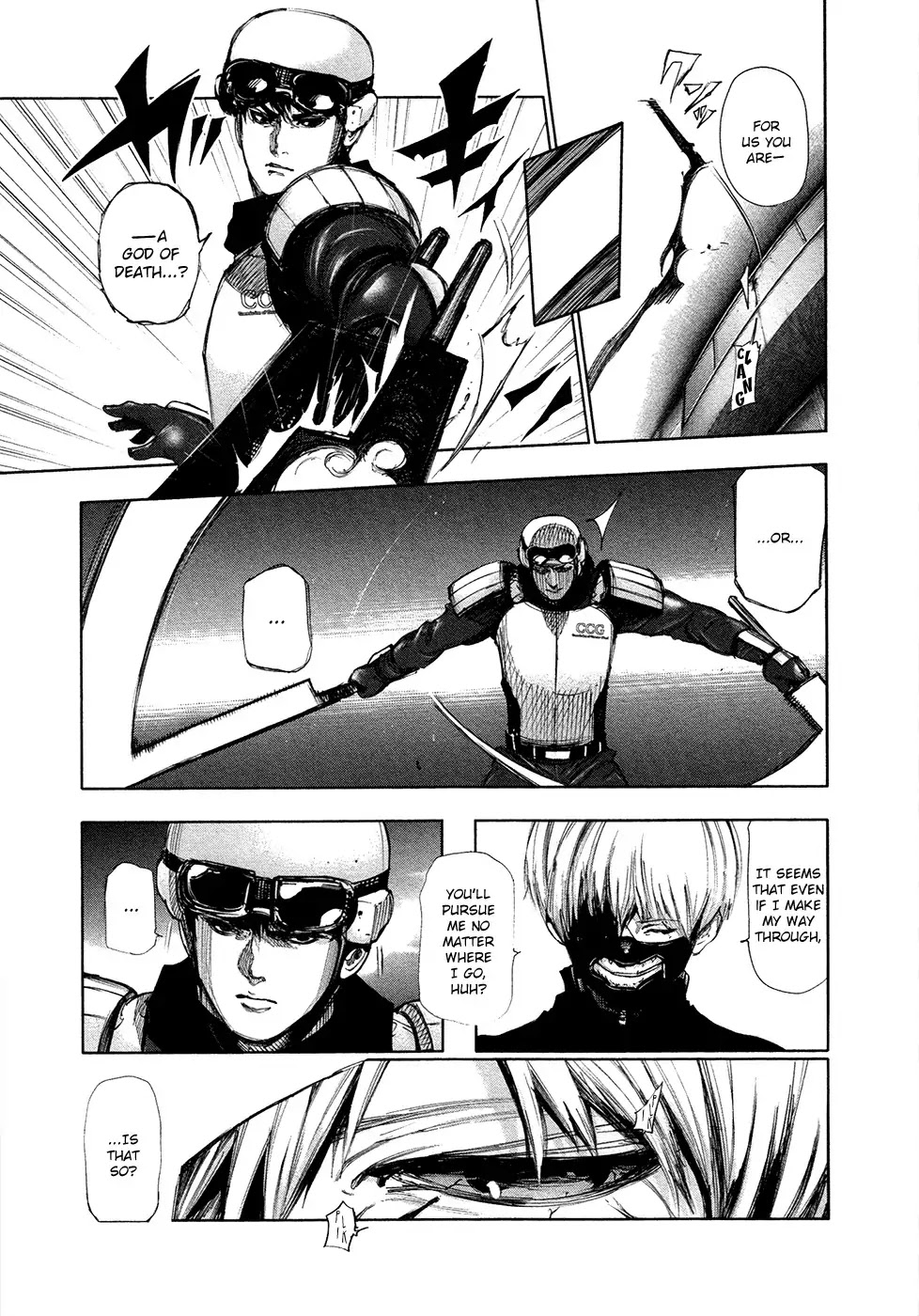 Tokyo Ghoul Chapter 133 page 7 - Chapter 133: Breaking a Mass