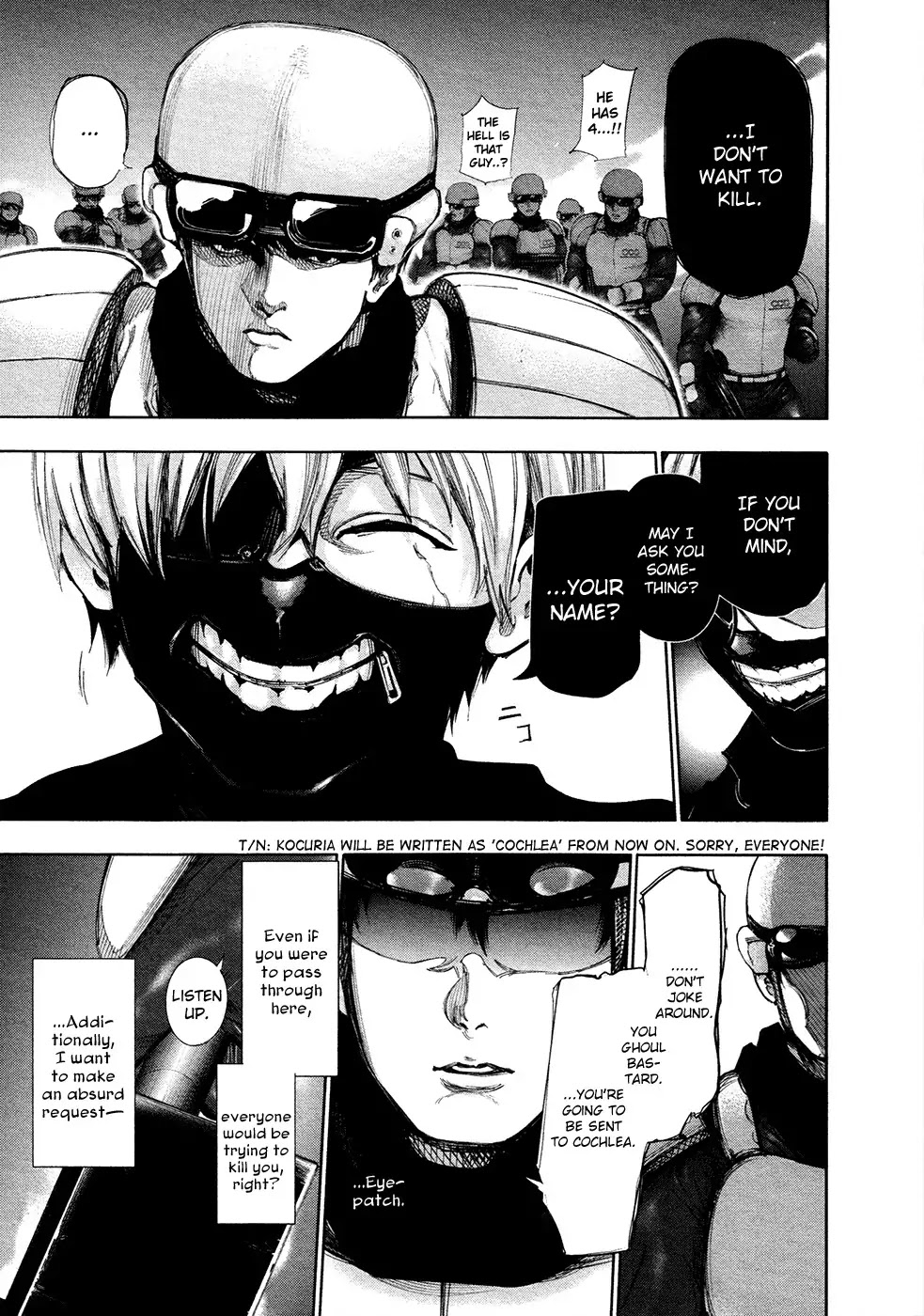 Tokyo Ghoul Chapter 133 page 9 - Chapter 133: Breaking a Mass