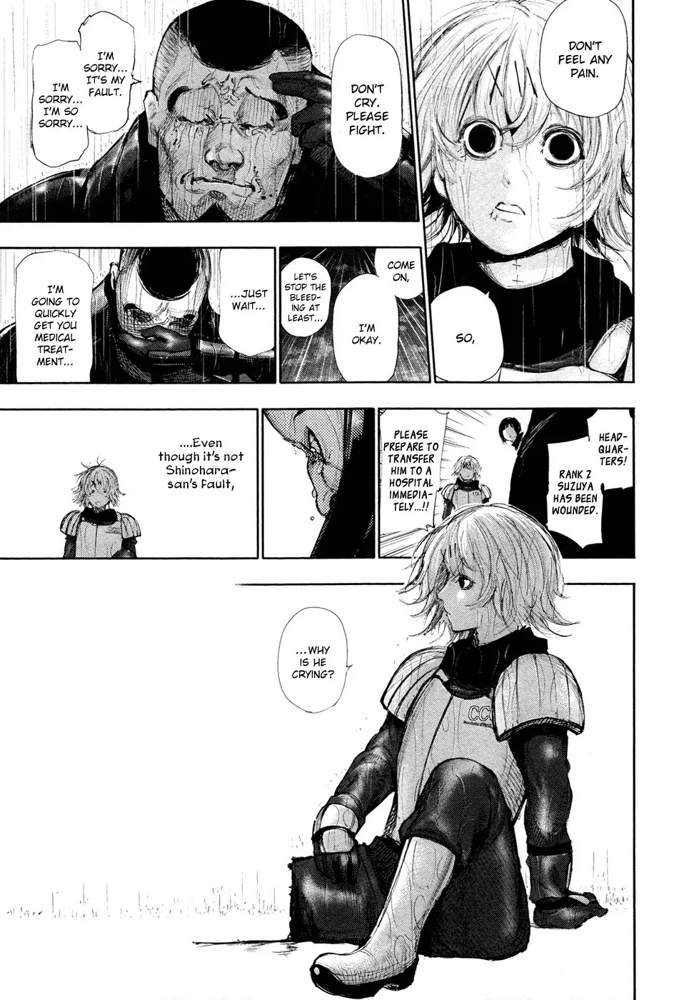 Tokyo Ghoul Chapter 134 page 13 - Chapter 134: Overcome Tragedy