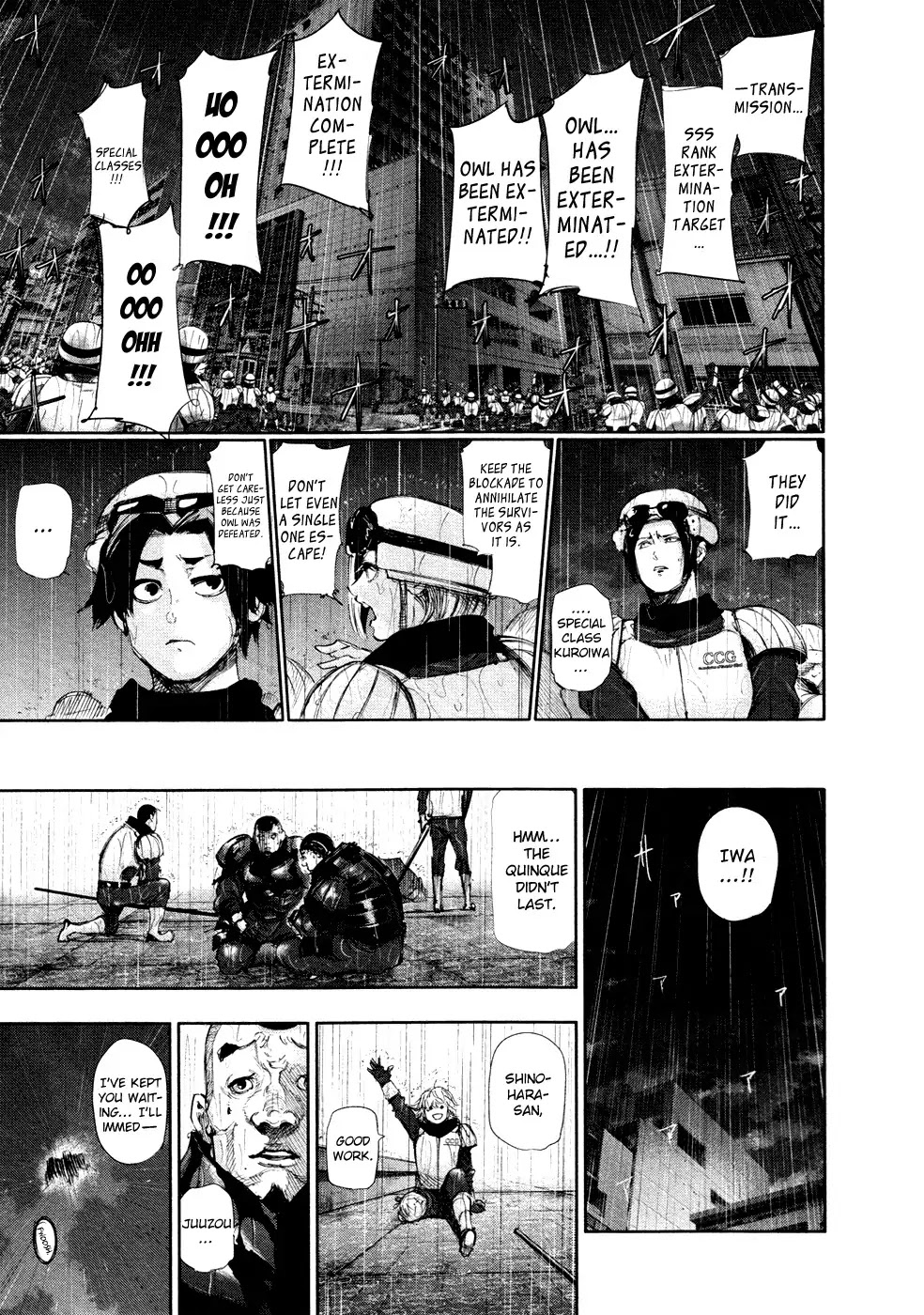 Tokyo Ghoul Chapter 135 page 14 - Chapter 135: Final Shower