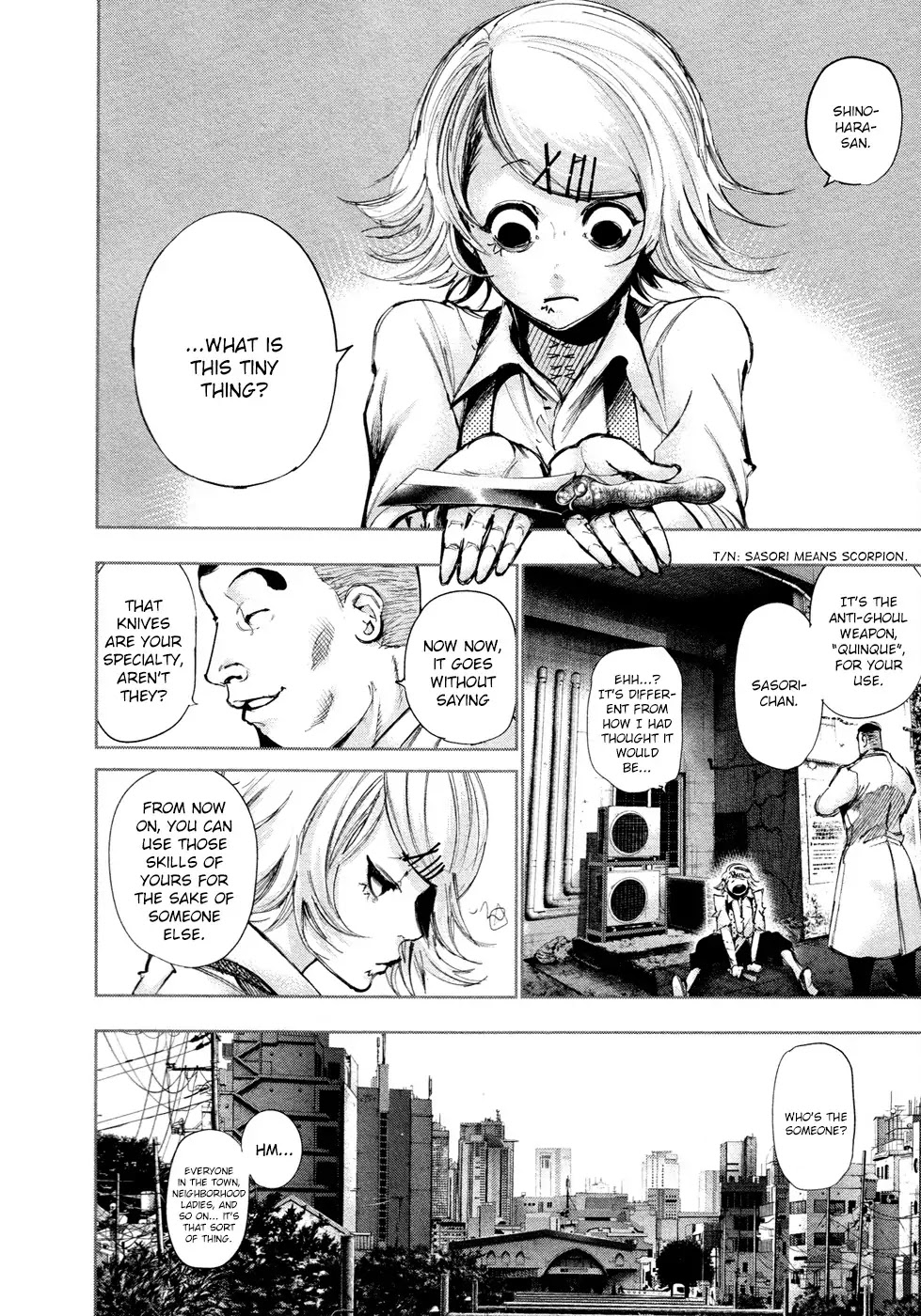 Tokyo Ghoul Chapter 137 page 9 - Chapter 137: Overflowing Flowers