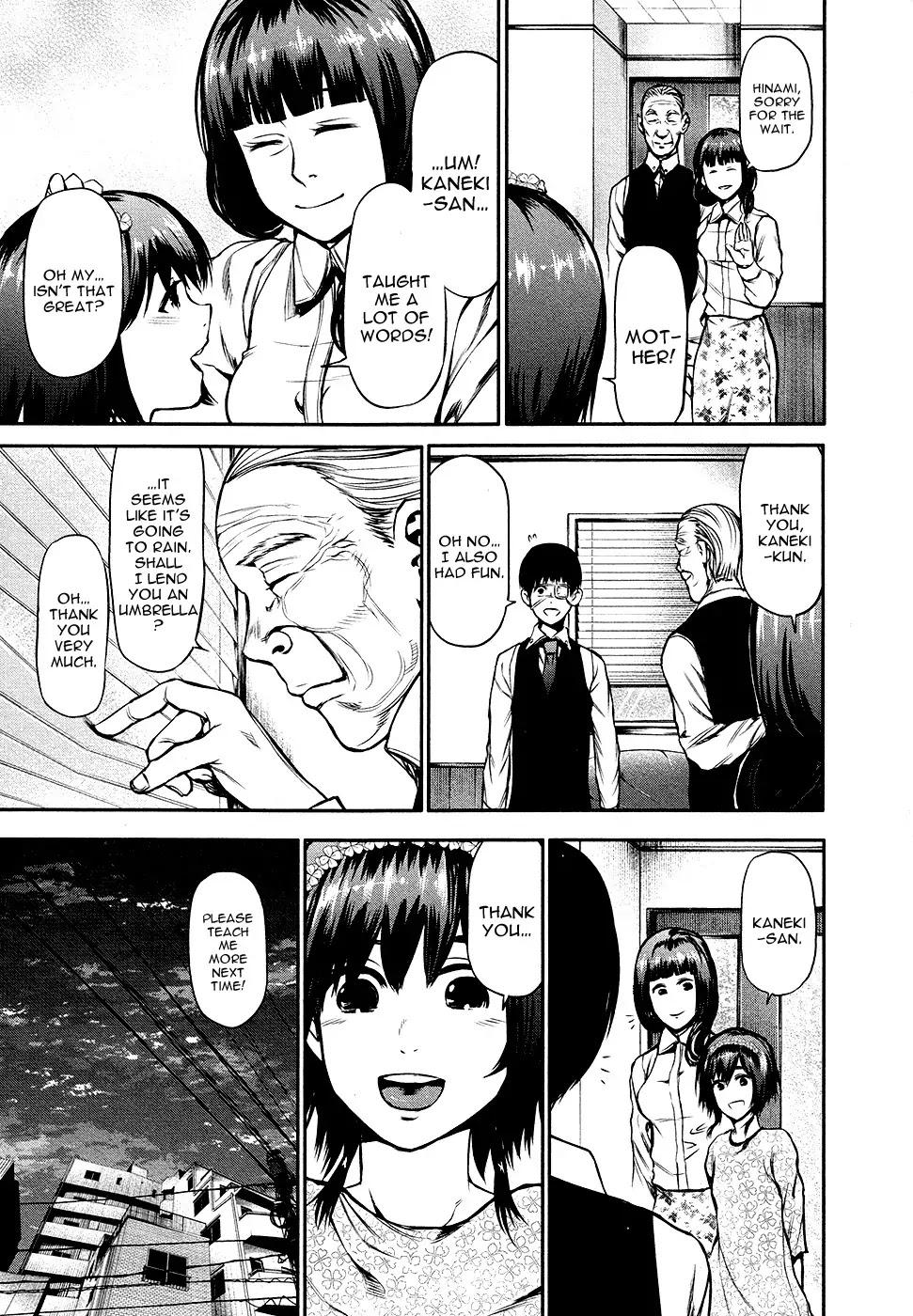 Tokyo Ghoul Chapter 14 page 16 - Chapter 14: Sudden Shower