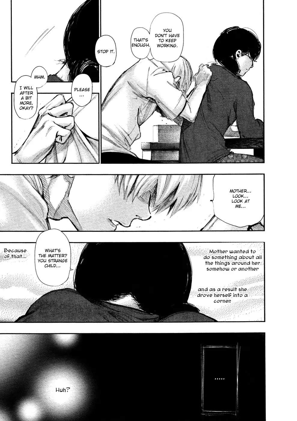 Tokyo Ghoul Chapter 140 page 4 - Chapter 140: Sharp Voice