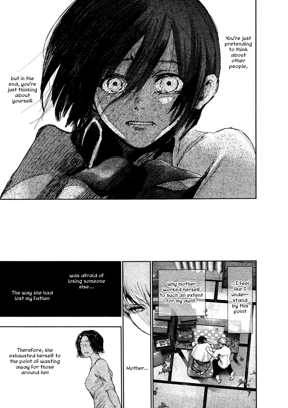 Tokyo Ghoul Chapter 140 page 6 - Chapter 140: Sharp Voice