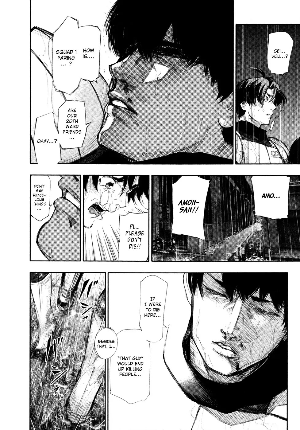 Tokyo Ghoul Chapter 141 page 2 - Chapter 141: Scarred Child