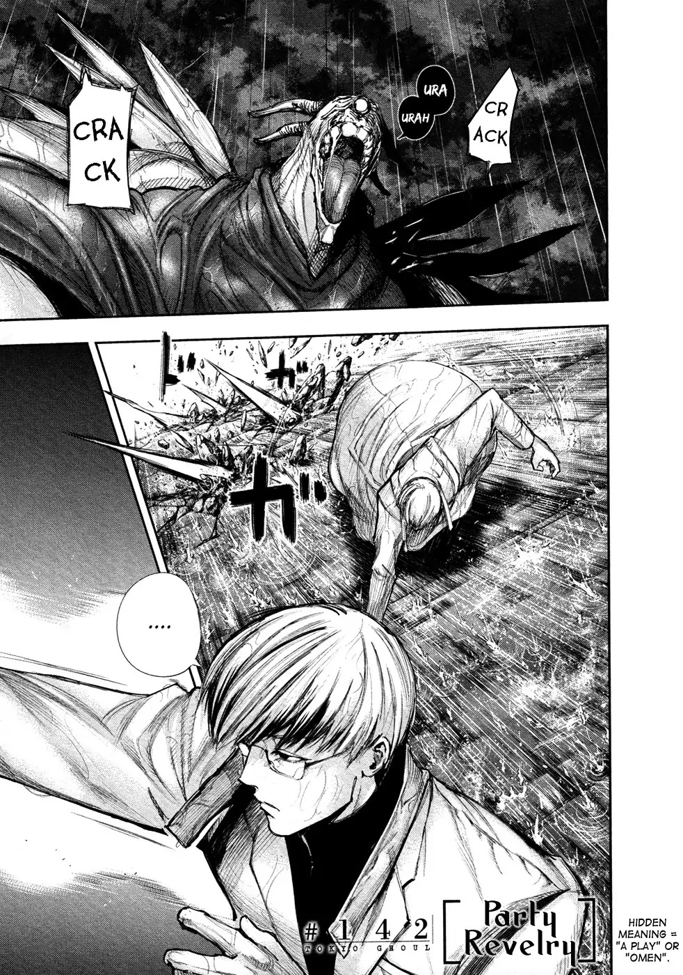Tokyo Ghoul Chapter 142 page 1 - Chapter 142: Party Revelry
