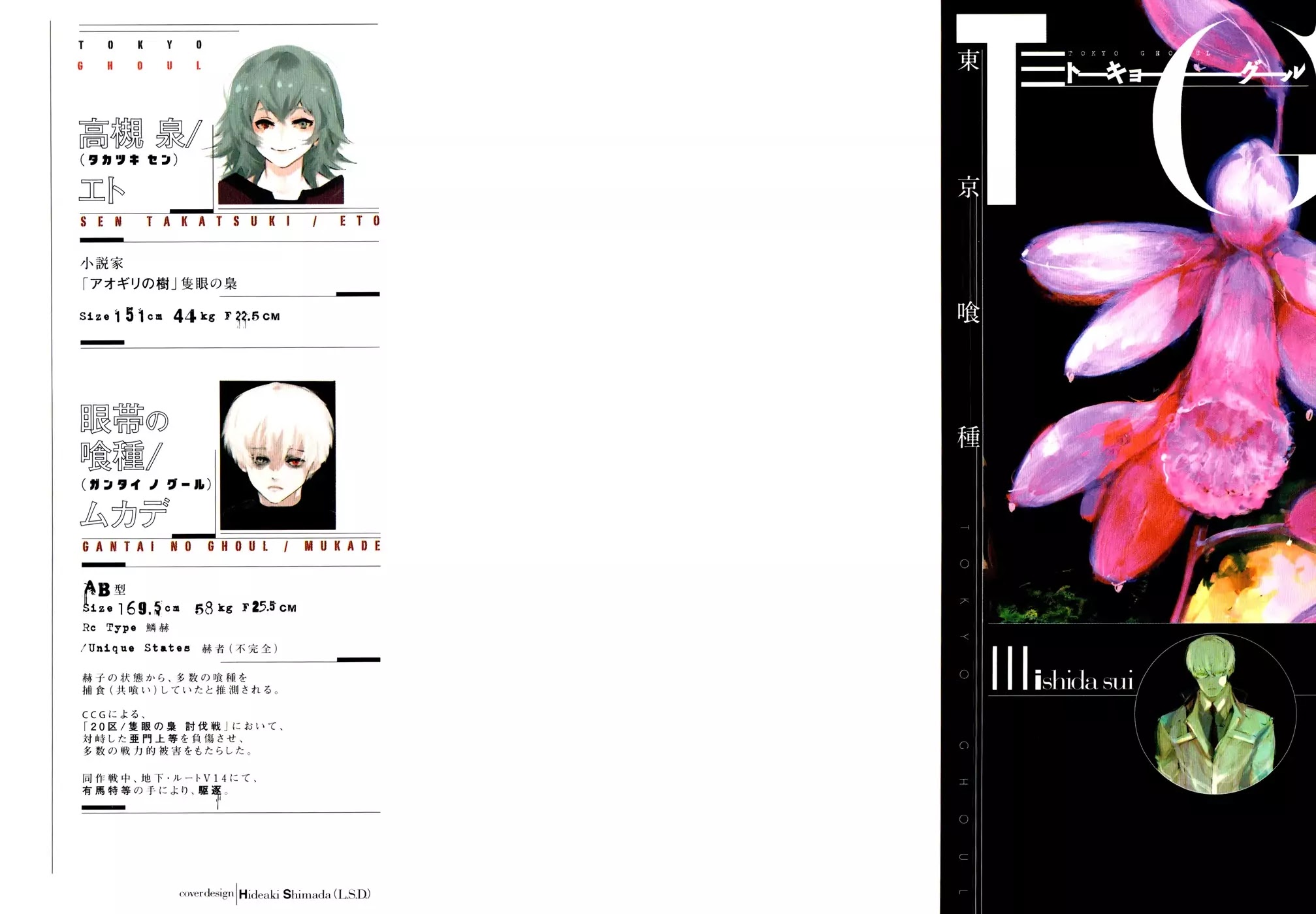 Tokyo Ghoul Chapter 143 page 1 - Chapter 143: + Epilogue: Ken