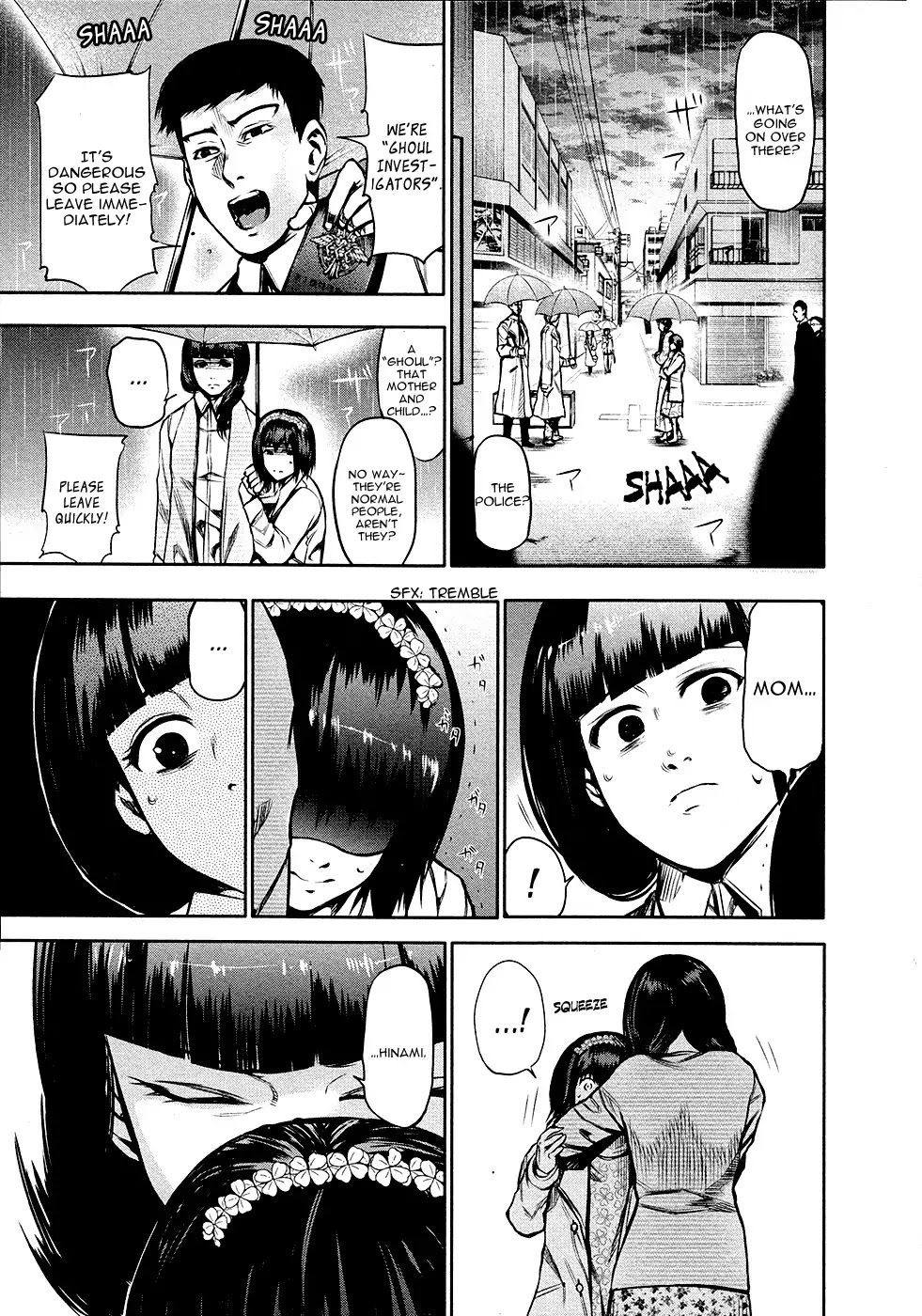 Tokyo Ghoul Chapter 15 page 4 - Chapter 15: Mother and Daughter
