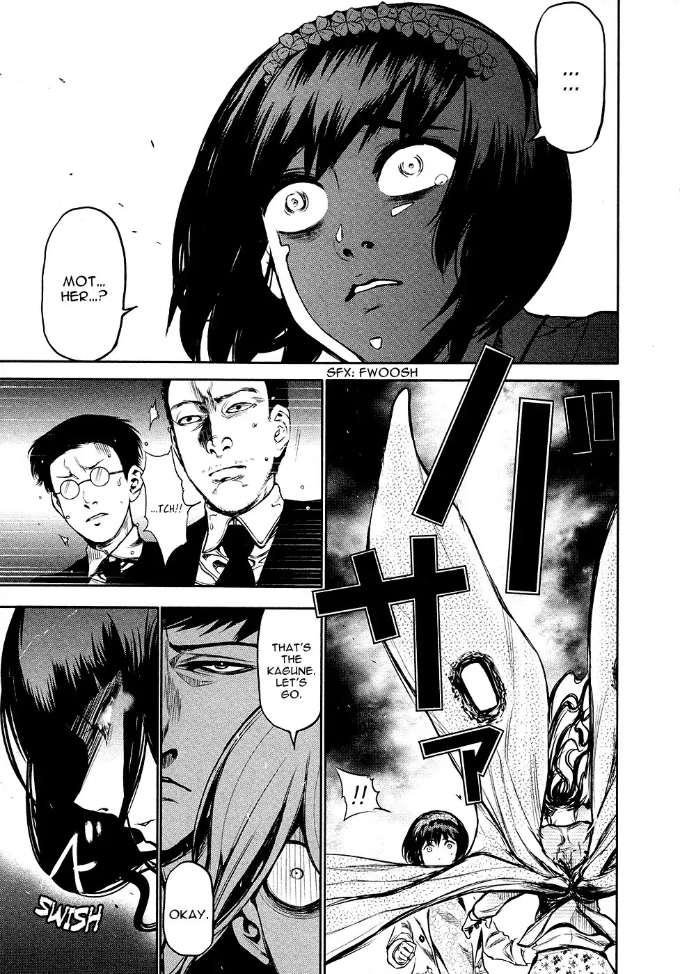 Tokyo Ghoul Chapter 15 page 6 - Chapter 15: Mother and Daughter