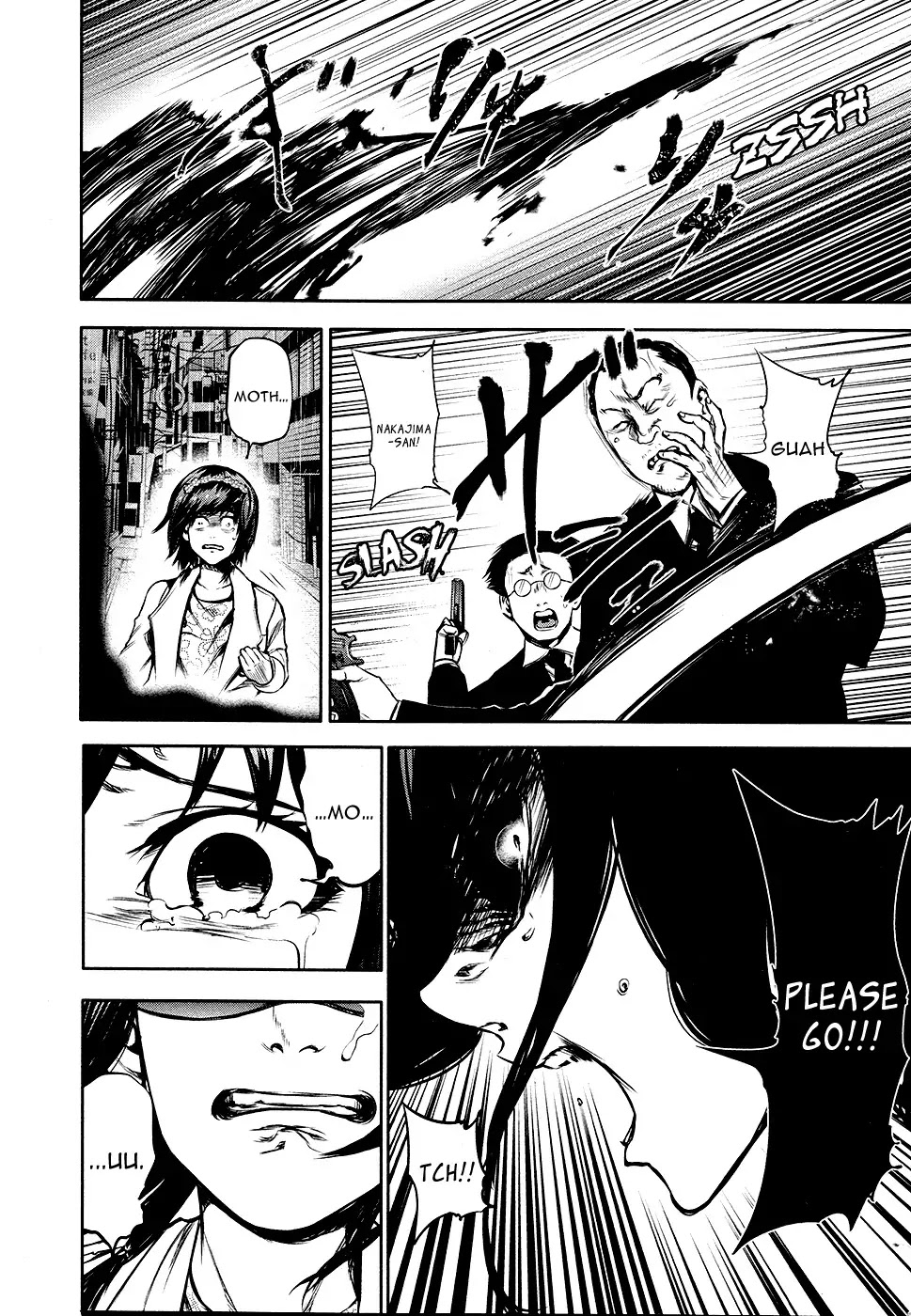 Tokyo Ghoul Chapter 15 page 7 - Chapter 15: Mother and Daughter