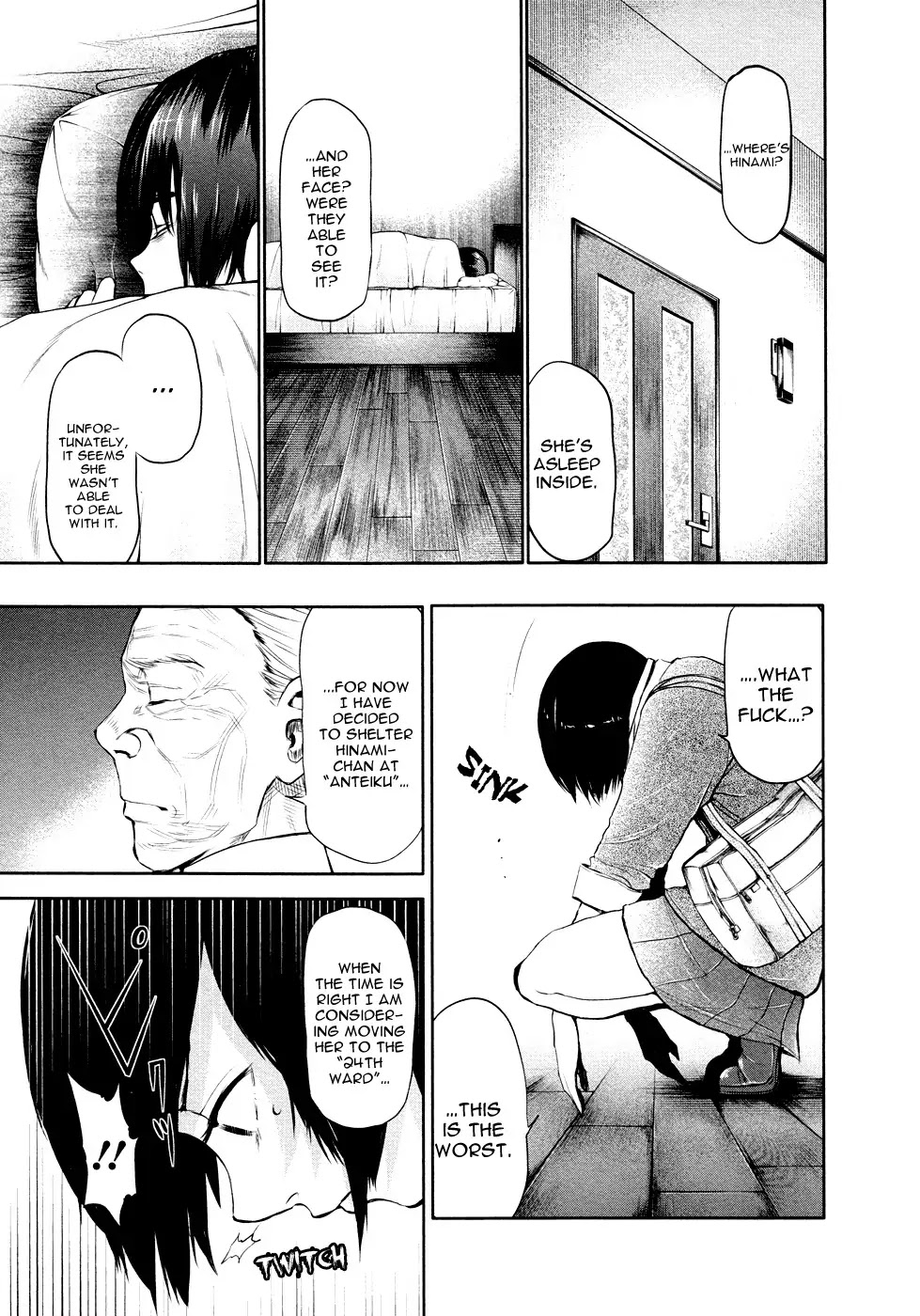 Tokyo Ghoul Chapter 16 page 8 - Chapter 16: Imprisonment