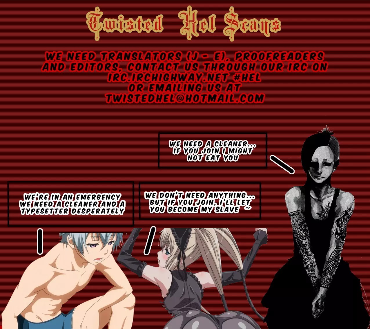 Tokyo Ghoul Chapter 17 page 1 - Chapter 17: Rabbit Mask