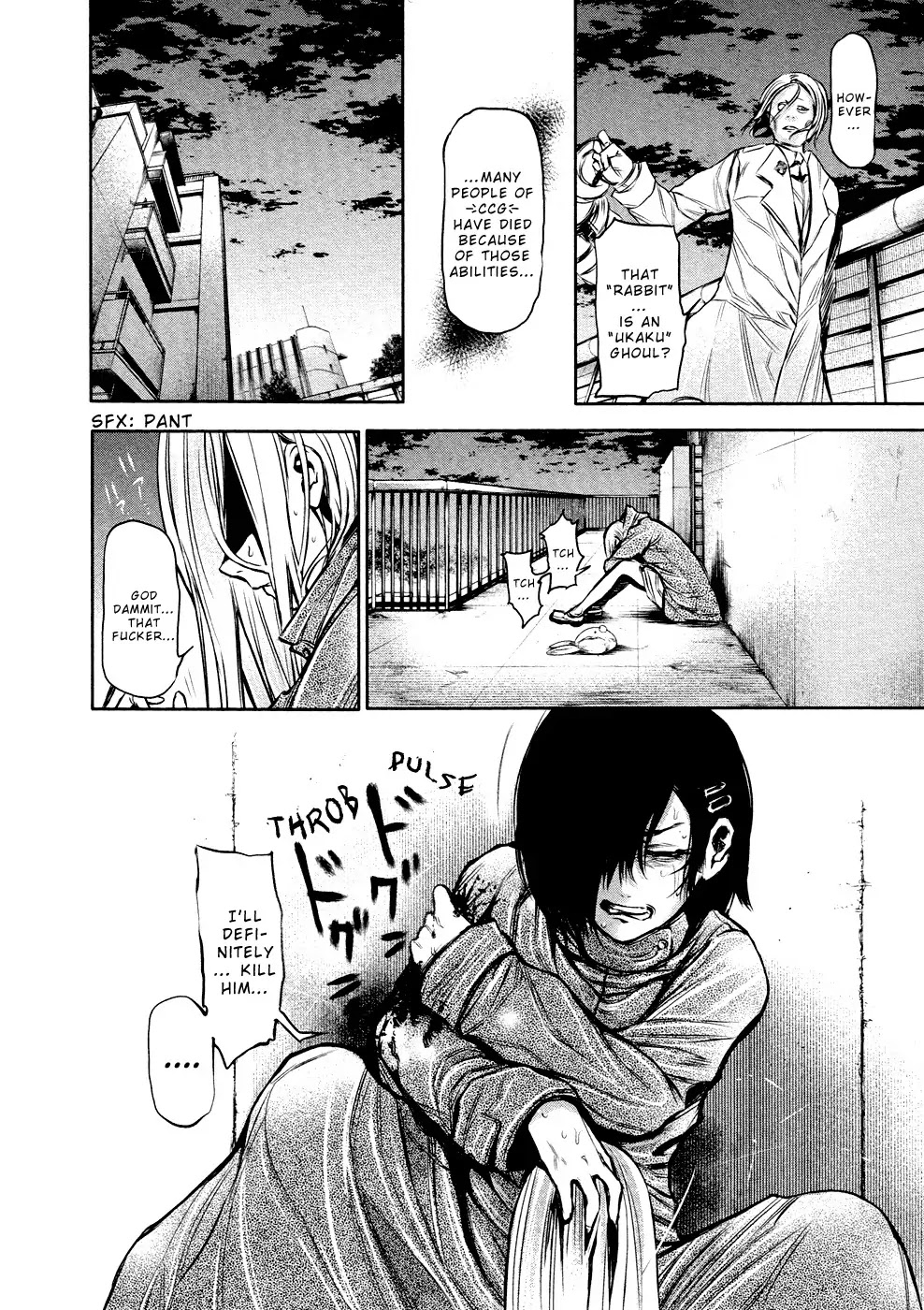 Tokyo Ghoul Chapter 17 page 19 - Chapter 17: Rabbit Mask