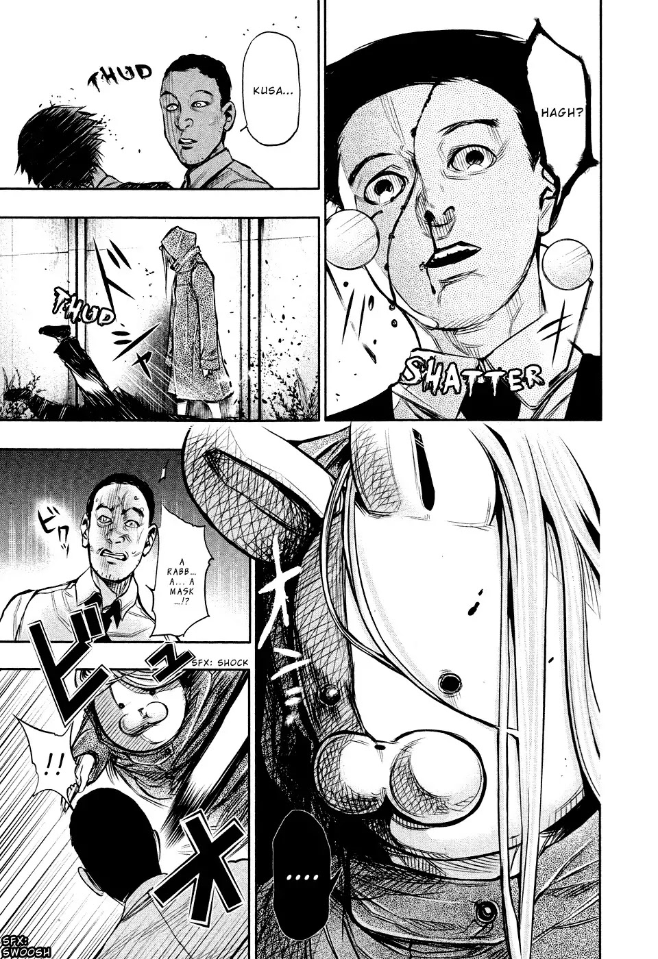 Tokyo Ghoul Chapter 17 page 8 - Chapter 17: Rabbit Mask