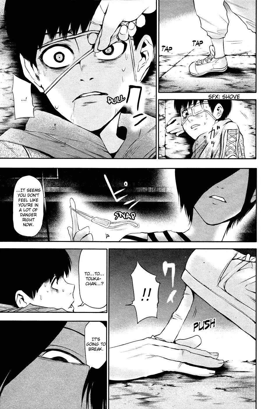 Tokyo Ghoul Chapter 19 page 12 - Chapter 19: Underground