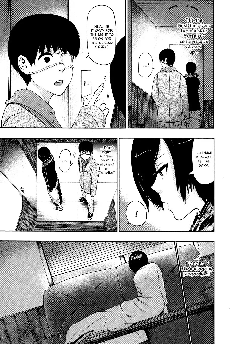 Tokyo Ghoul Chapter 19 page 4 - Chapter 19: Underground