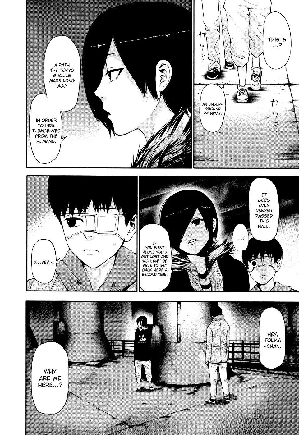 Tokyo Ghoul Chapter 19 page 7 - Chapter 19: Underground
