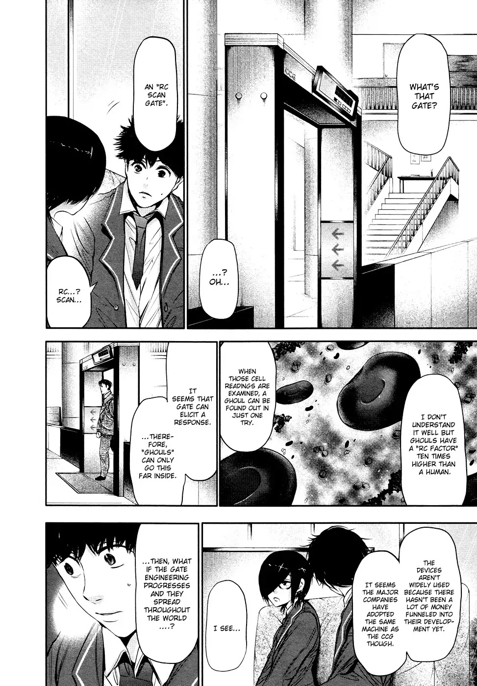 Tokyo Ghoul Chapter 20 page 16 - Chapter 20: White Gate