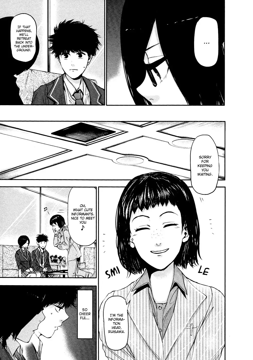 Tokyo Ghoul Chapter 20 page 17 - Chapter 20: White Gate