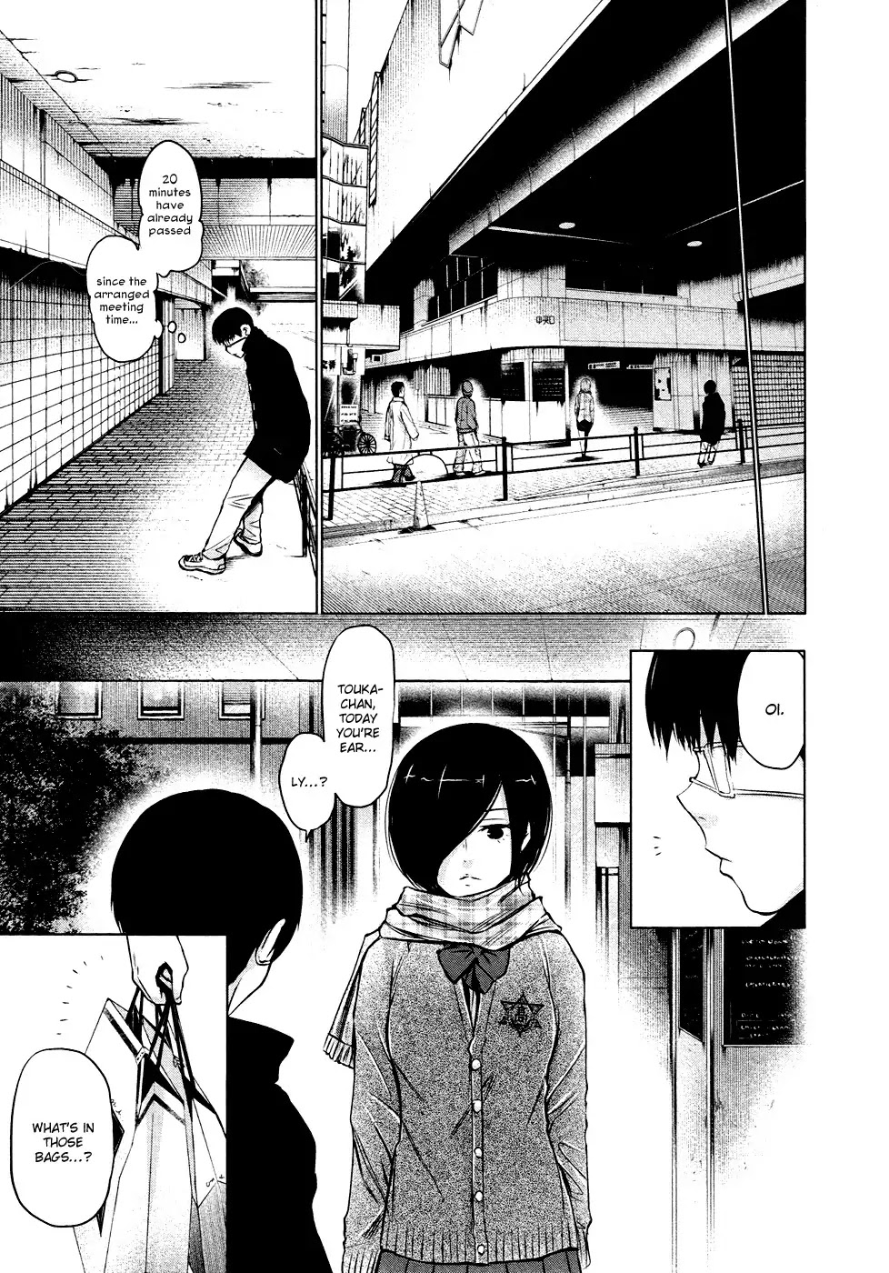 Tokyo Ghoul Chapter 20 page 7 - Chapter 20: White Gate