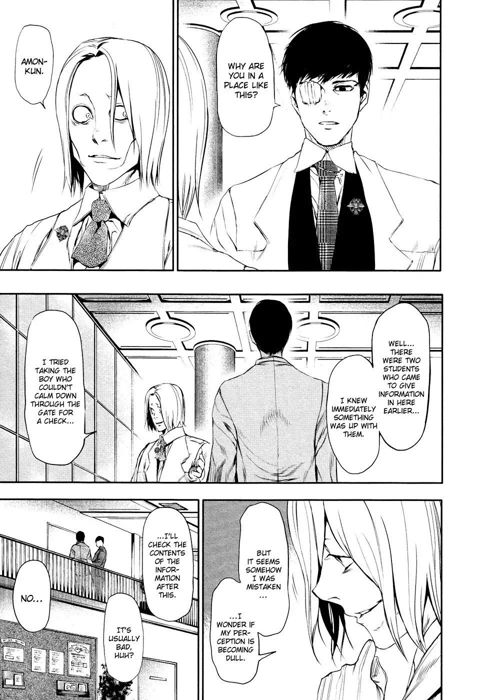 Tokyo Ghoul Chapter 21 page 10 - Chapter 21: Sorrow