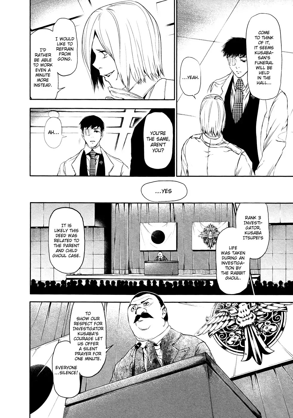 Tokyo Ghoul Chapter 21 page 11 - Chapter 21: Sorrow
