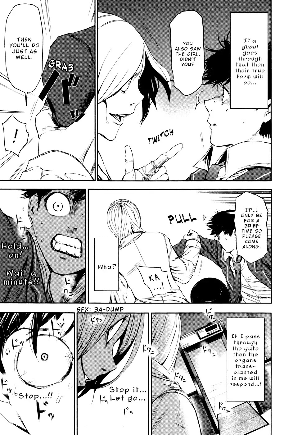 Tokyo Ghoul Chapter 21 page 4 - Chapter 21: Sorrow