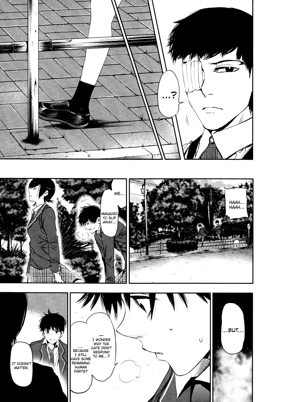 Tokyo Ghoul Chapter 21 page 8 - Chapter 21: Sorrow