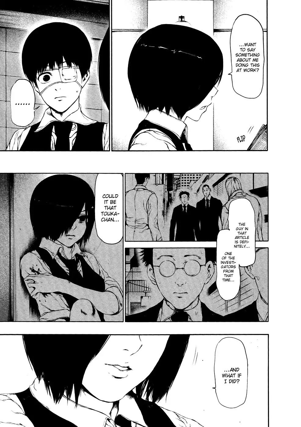 Tokyo Ghoul Chapter 22 page 4 - Chapter 22: Newspaper