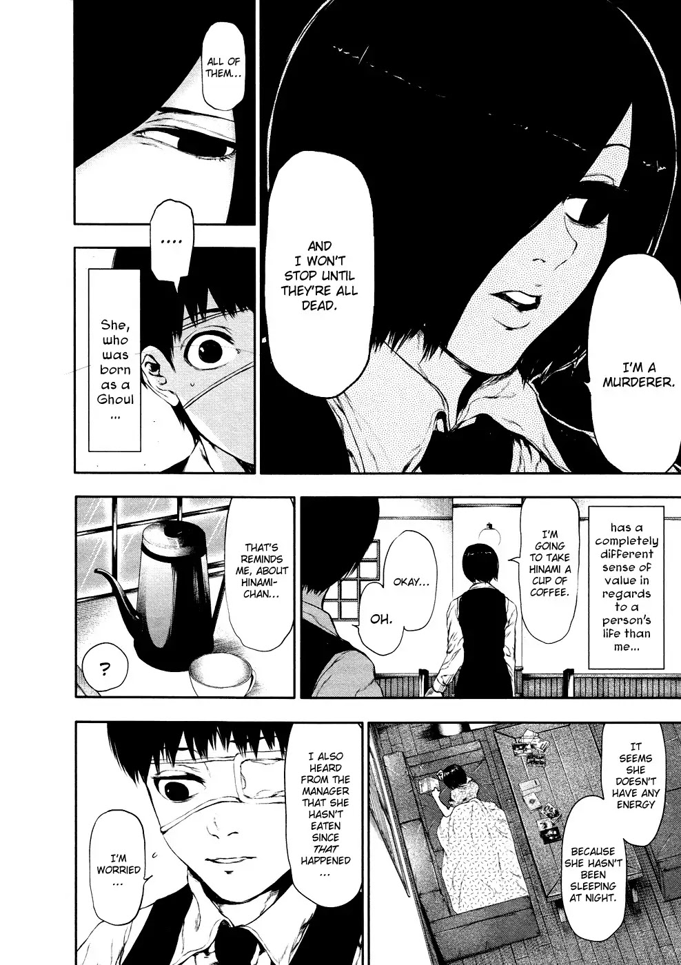Tokyo Ghoul Chapter 22 page 5 - Chapter 22: Newspaper