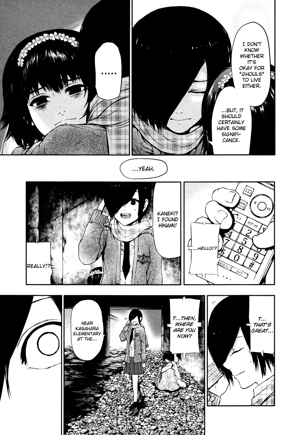 Tokyo Ghoul Chapter 23 page 15 - Chapter 23: Disappearance