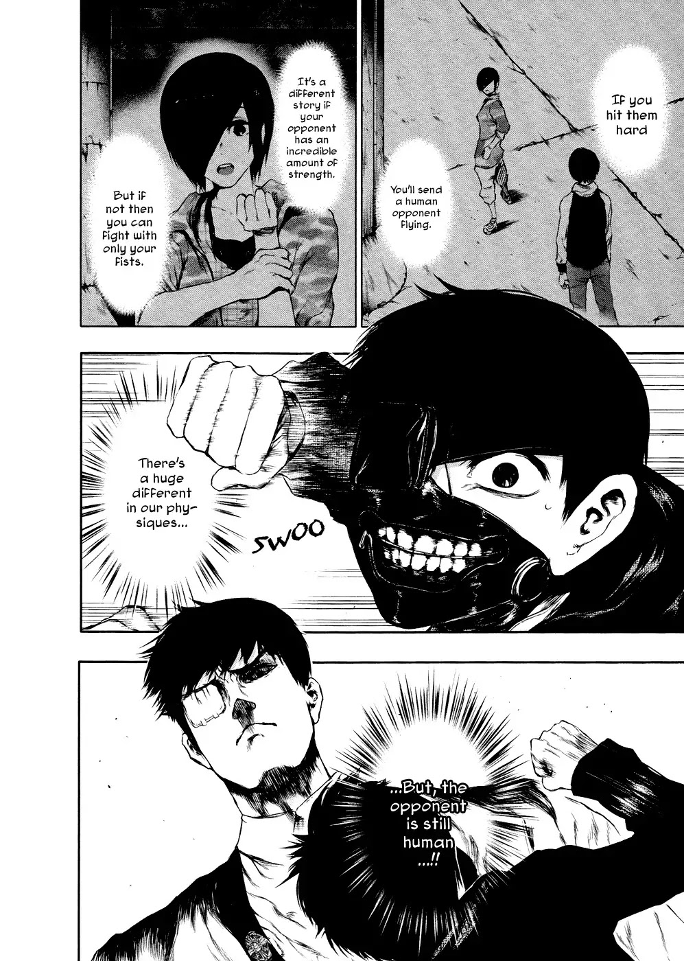 Tokyo Ghoul Chapter 24 page 3 - Chapter 24: Hidden Blade