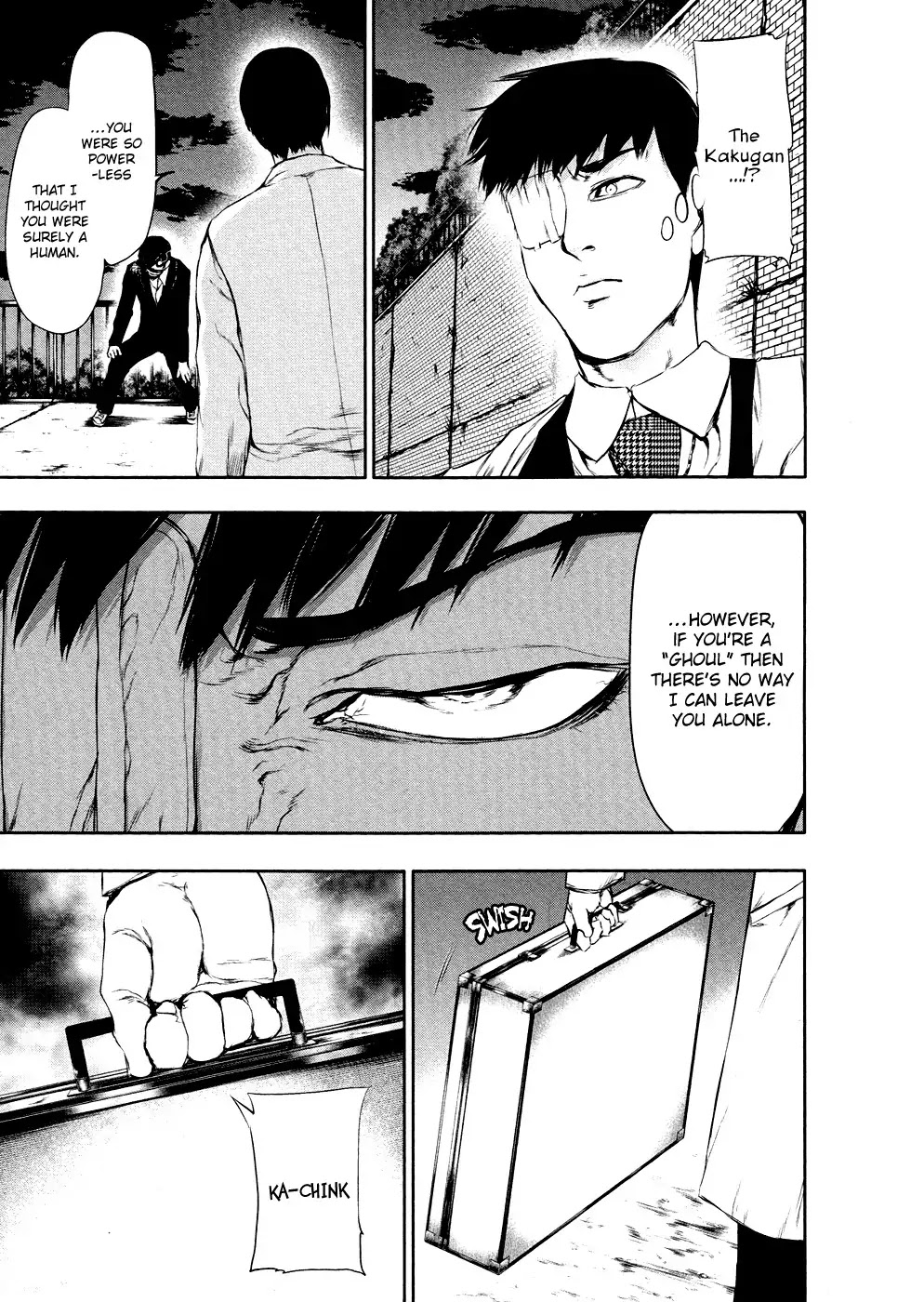 Tokyo Ghoul Chapter 24 page 8 - Chapter 24: Hidden Blade