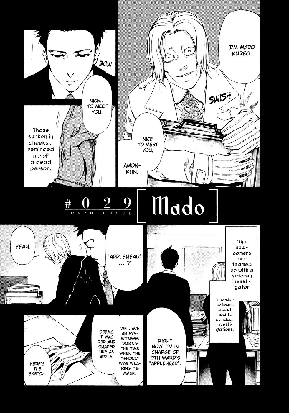 Tokyo Ghoul Chapter 29 page 6 - Chapter 29: Mado