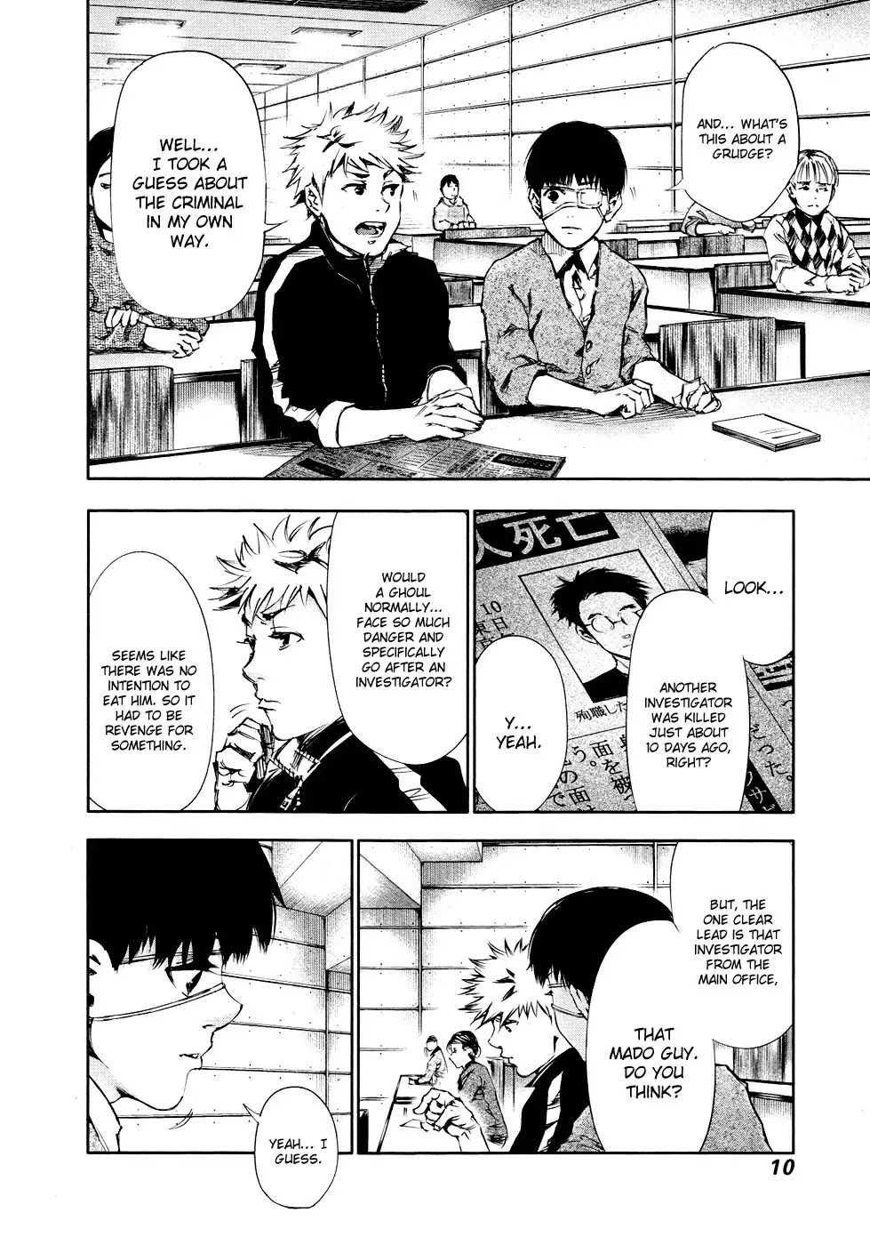 Tokyo Ghoul Chapter 30 page 11 - Chapter 30: Bitter Taste