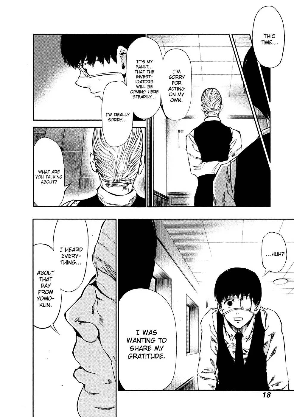 Tokyo Ghoul Chapter 30 page 19 - Chapter 30: Bitter Taste