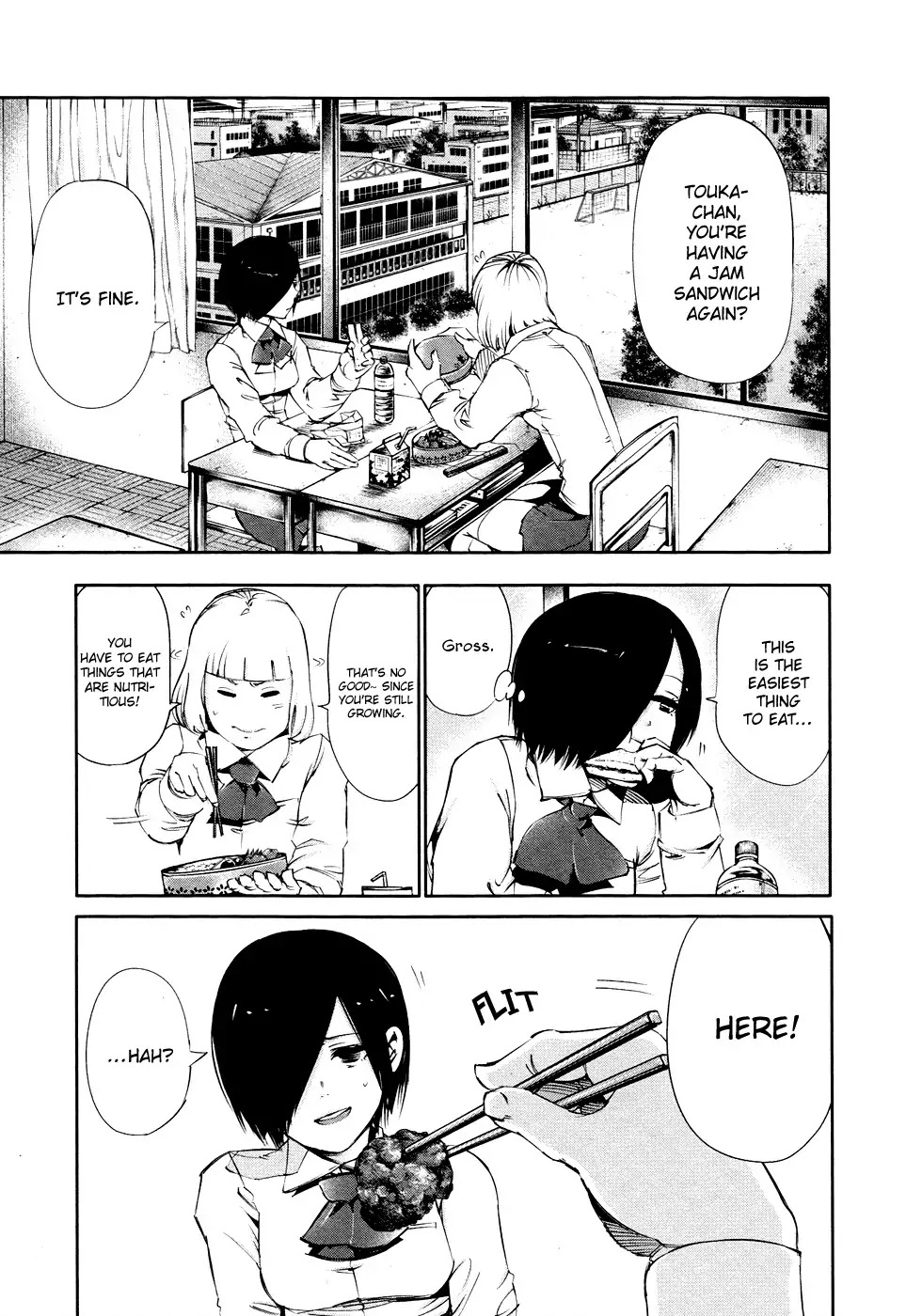 Tokyo Ghoul Chapter 31 page 6 - Chapter 31: Yoriko