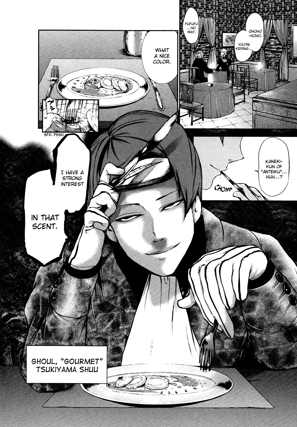 Tokyo Ghoul Chapter 32 page 19 - Chapter 32: Gourmet Food