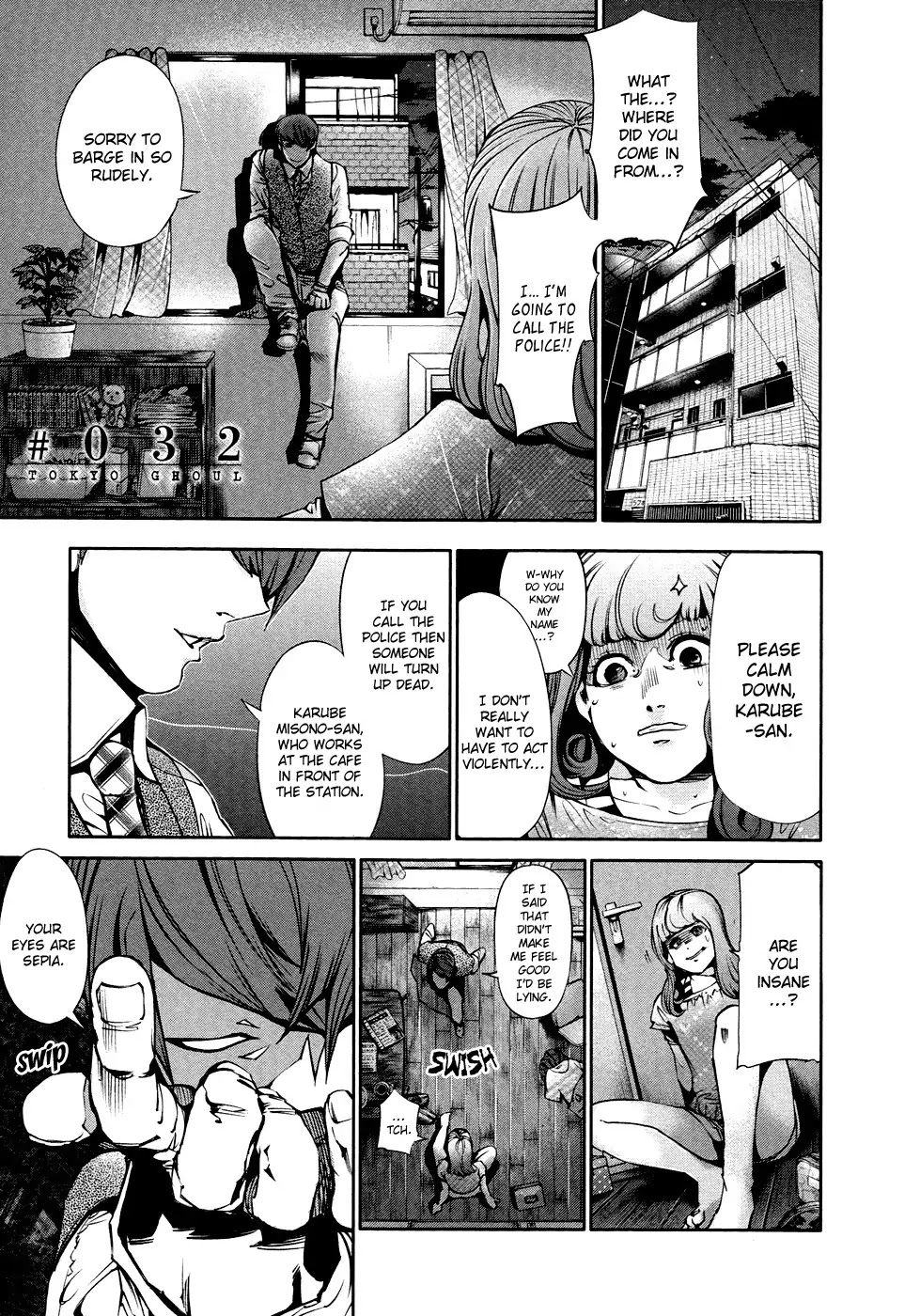 Tokyo Ghoul Chapter 32 page 2 - Chapter 32: Gourmet Food