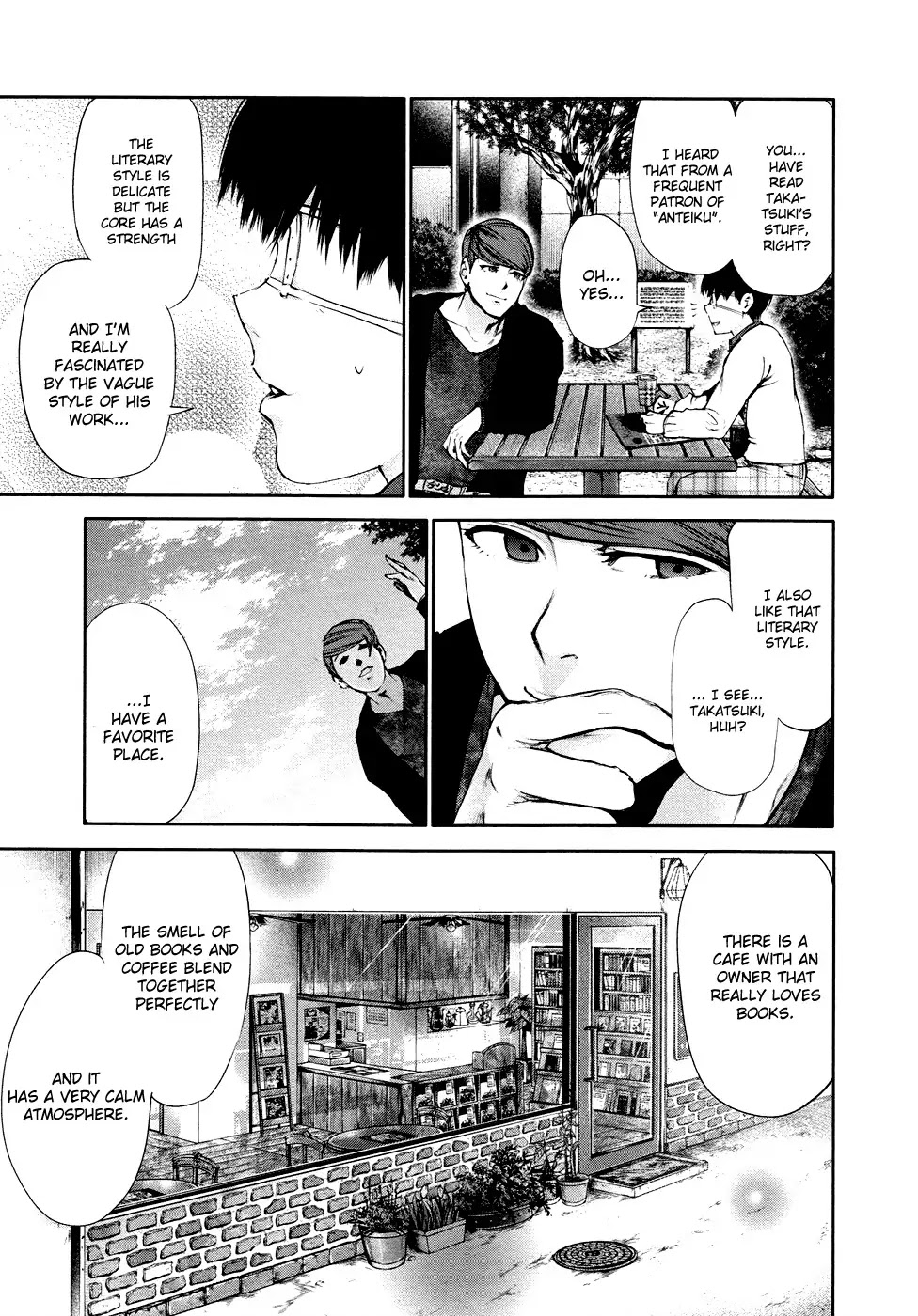 Tokyo Ghoul Chapter 33 page 10 - Chapter 33: Flattery