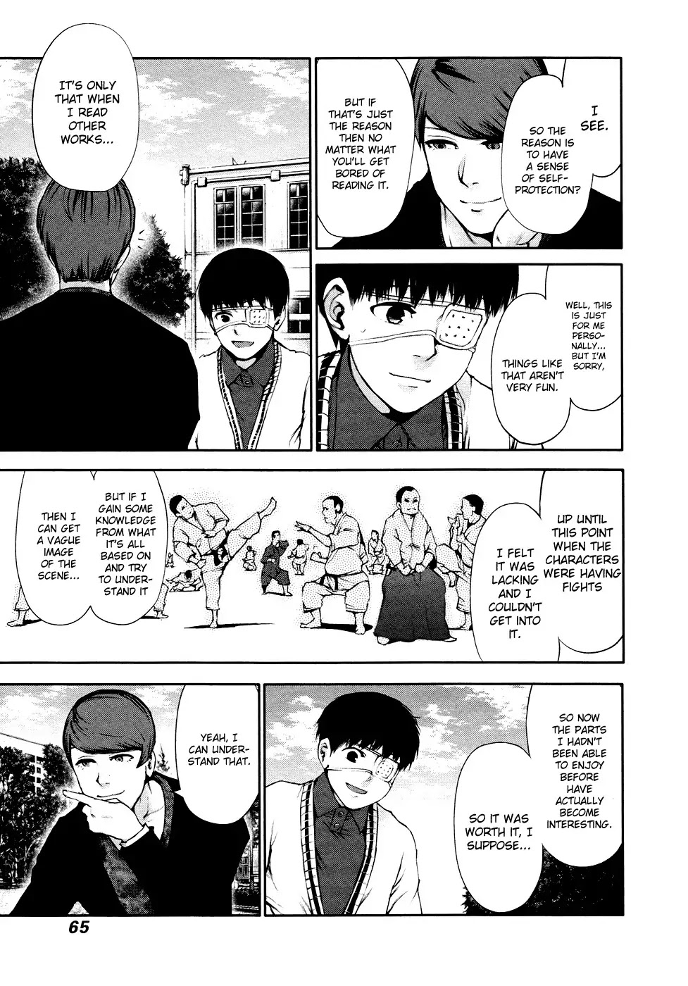 Tokyo Ghoul Chapter 33 page 8 - Chapter 33: Flattery