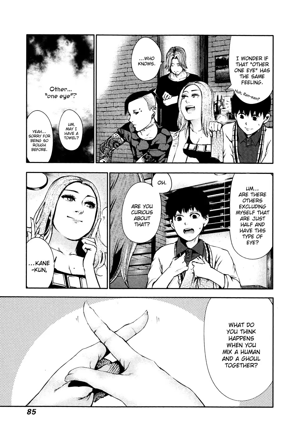 Tokyo Ghoul Chapter 34 page 10 - Chapter 34: Slide
