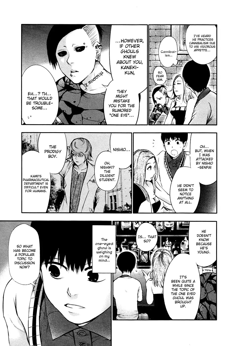 Tokyo Ghoul Chapter 34 page 14 - Chapter 34: Slide
